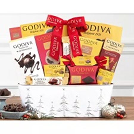 3. Chocolates loaded gift basket