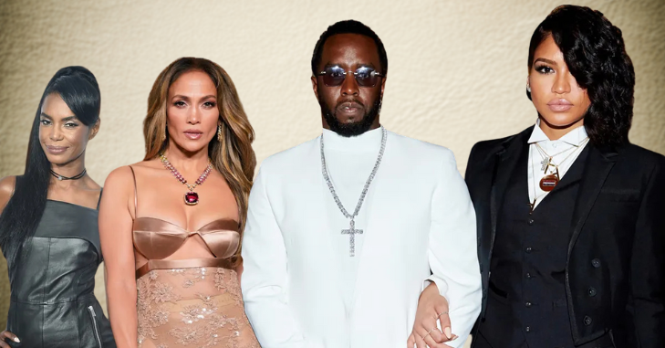 Sean Combs with partner
